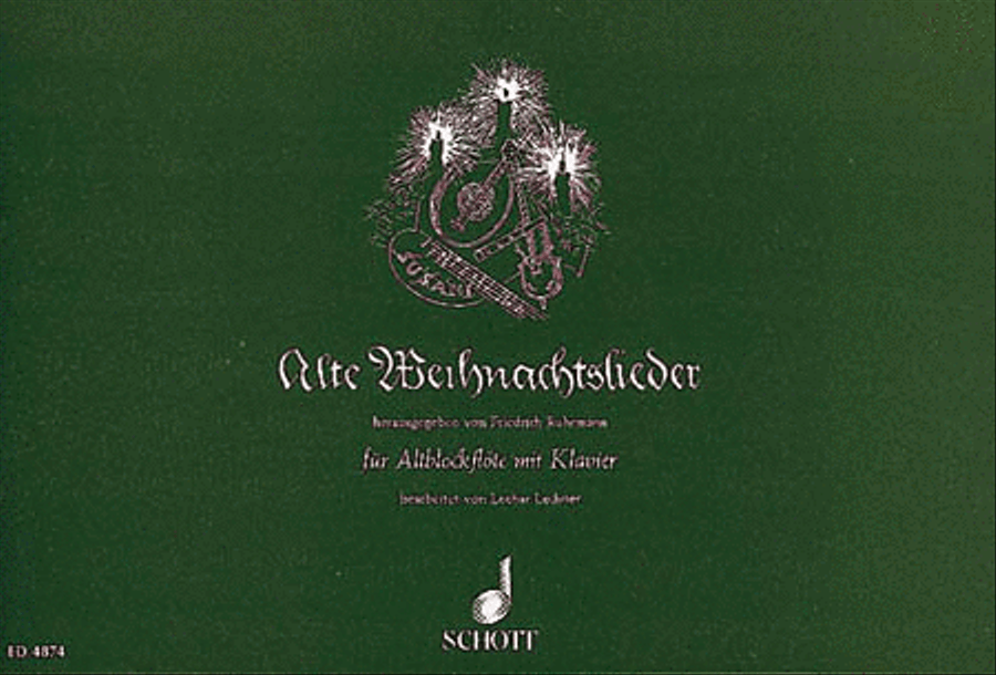 Alte Weihnachtslieder (Old Christmas Songs) Alto Recorder scores gallery preview page 1
