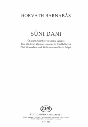 SÜNI DANI - Five children's choruses to poems