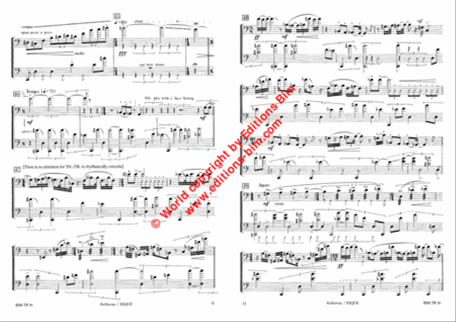 Esque Trombone scores gallery preview page 5