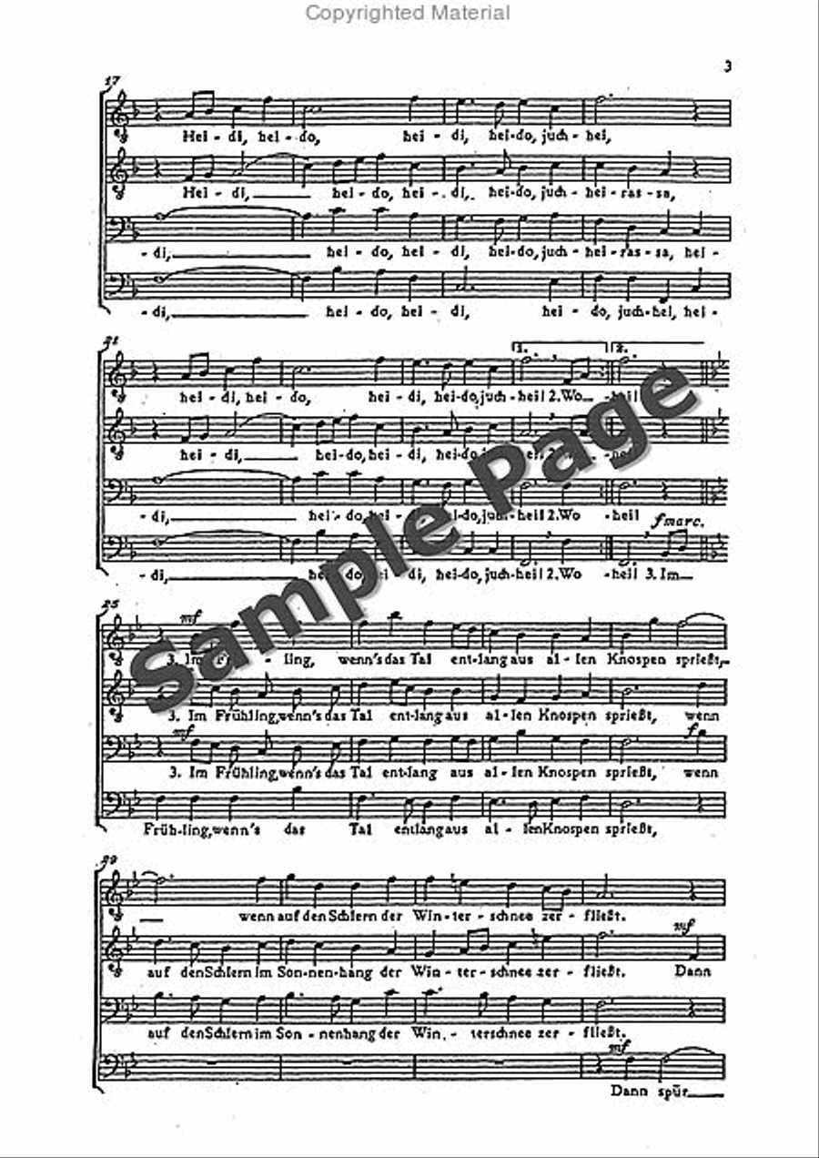 Desch R Wohl Ist D Welt So Gross (ep) TTBB scores gallery preview page 4