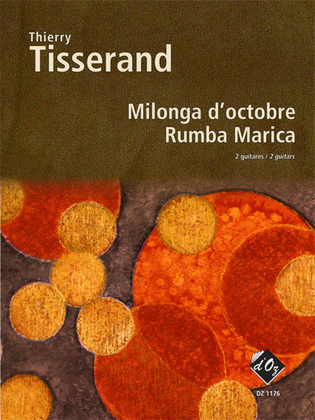 Book cover for Milonga d'octobre, Rumba Marica