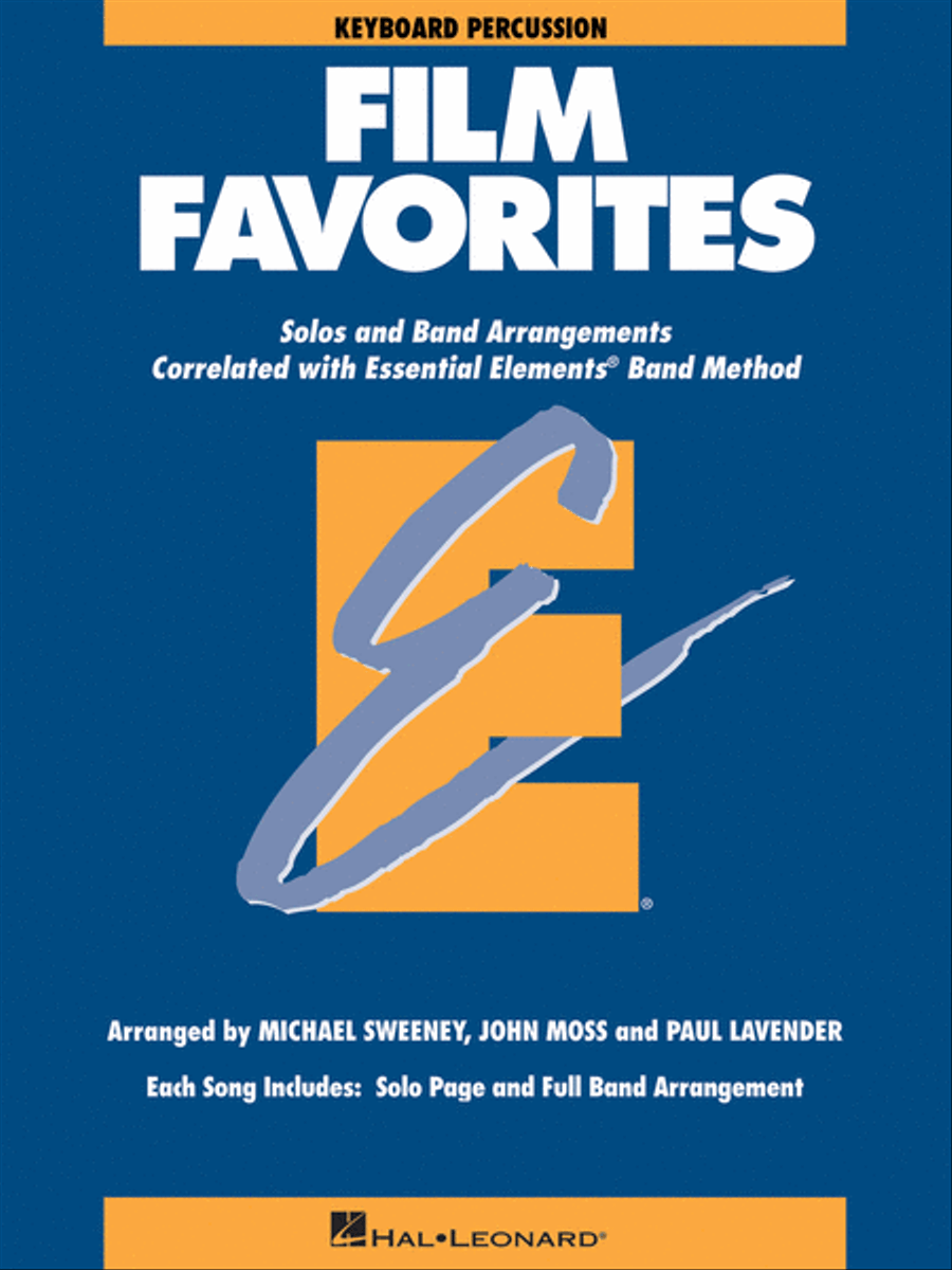 Film Favorites - Keyboard Percussion Concert Band Methods scores gallery preview page 1