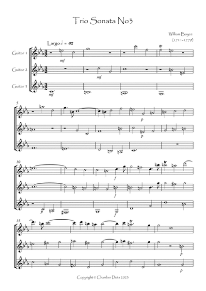 Trio Sonata No.3 image number null