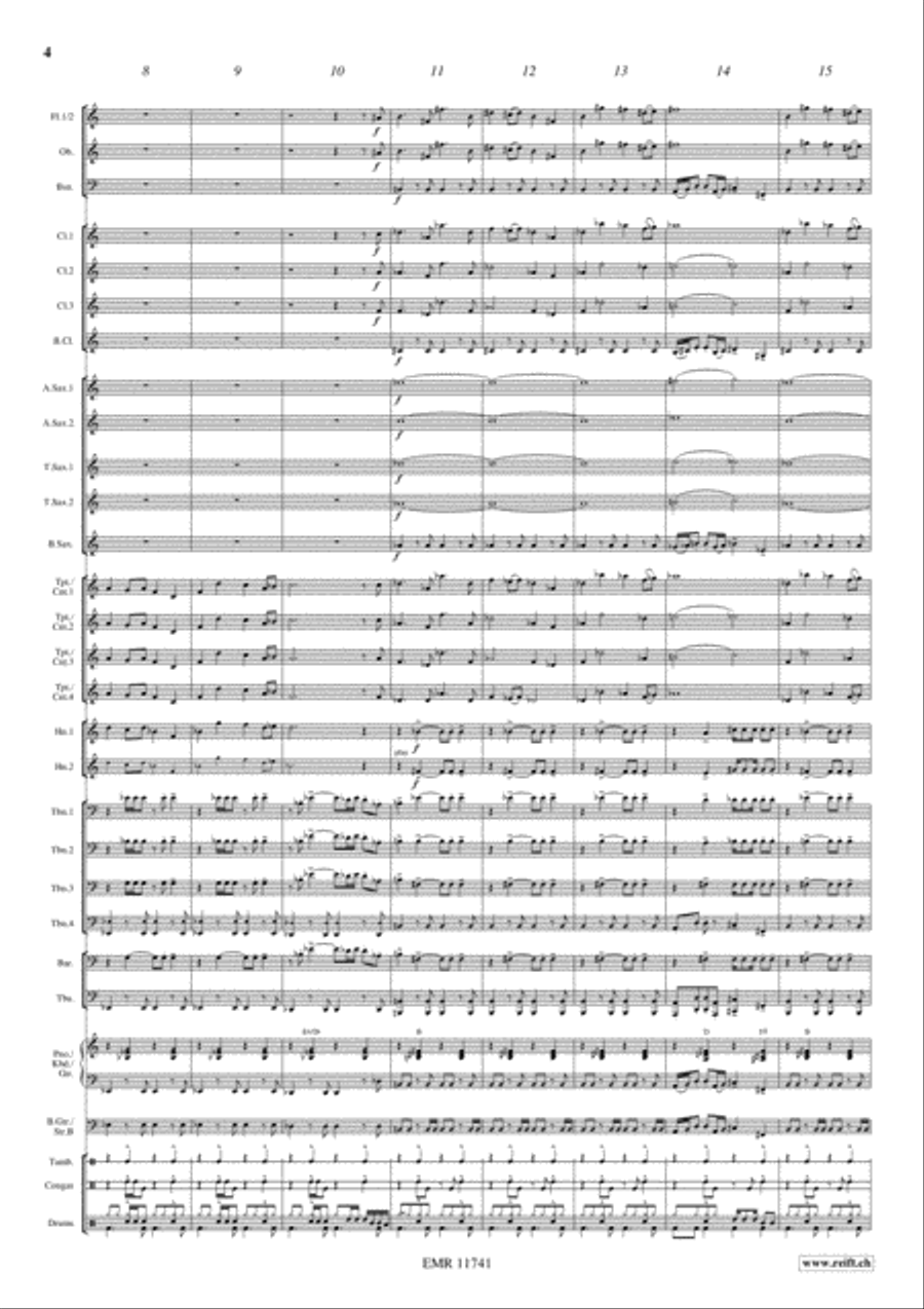 Dallas Concert Band scores gallery preview page 5
