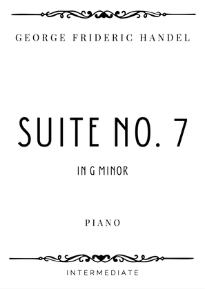 Book cover for Handel - Suite No. 7 in G Minor - Intermediate