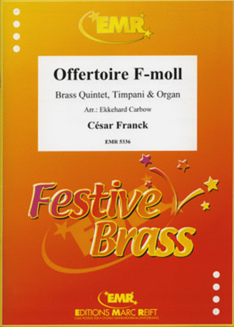 Offertoire F Minor Offertoire F Minor Brass Ensemble scores gallery preview page 1