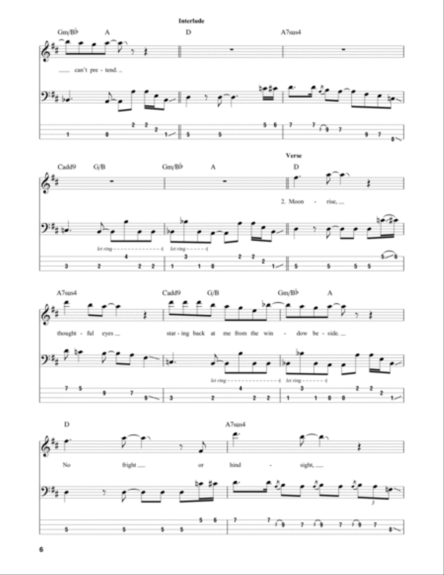 Fly By Night Guitar Tablature scores gallery preview page 3