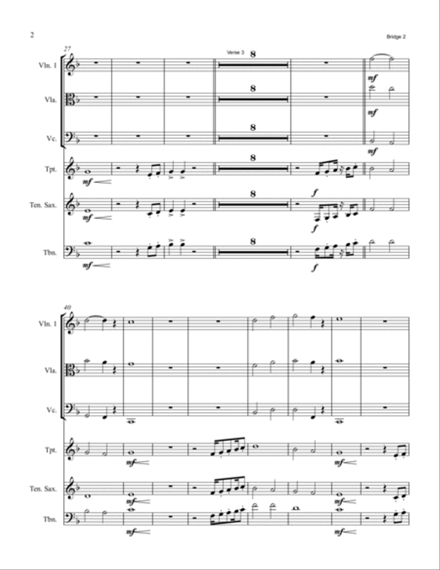Hey Jude Large Ensemble scores gallery preview page 2