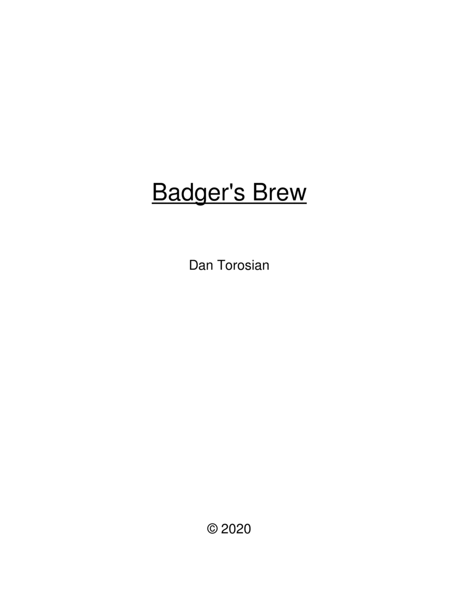 Badger's Brew Jazz Ensemble scores gallery preview page 1