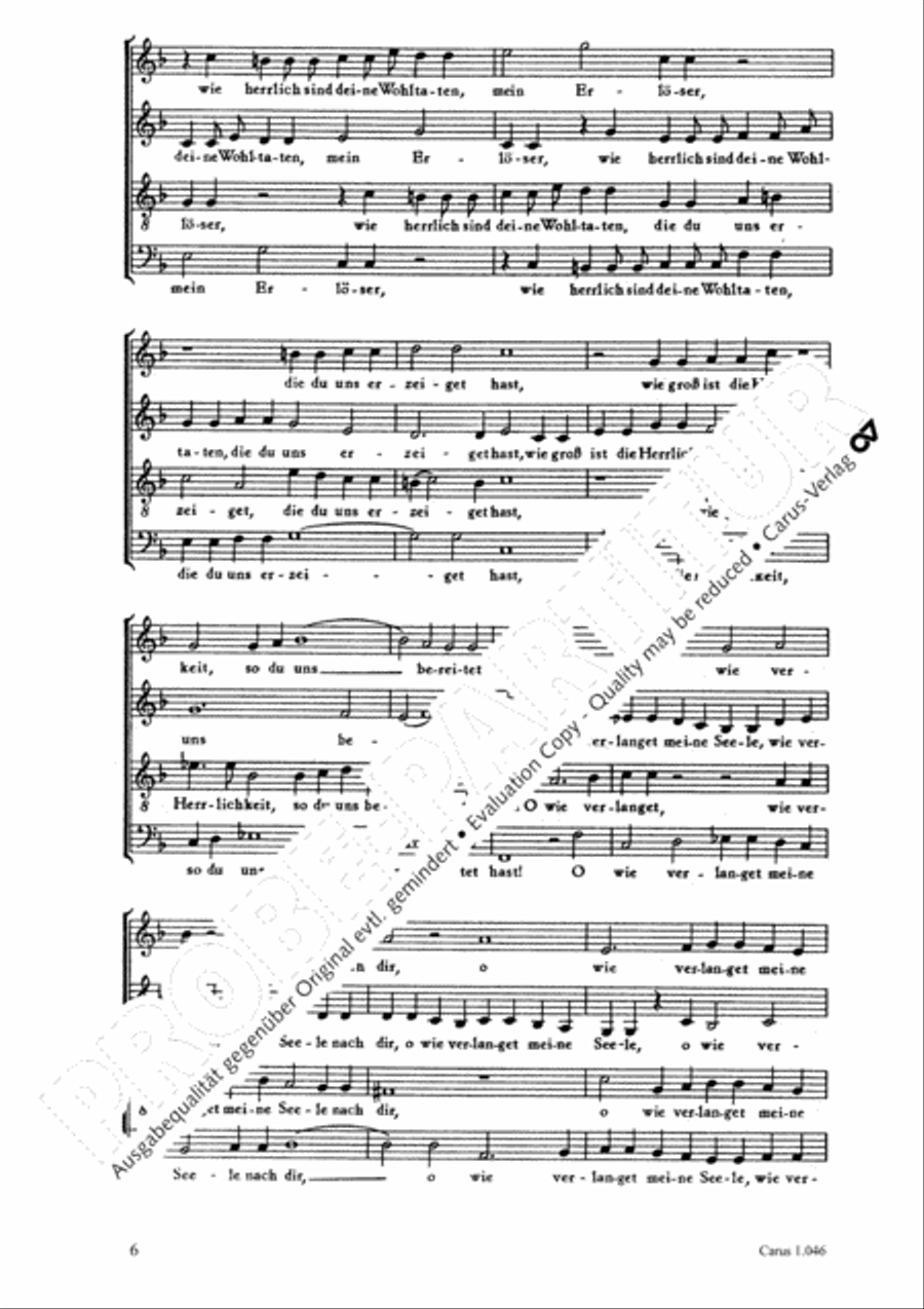 O susser, o freundlicher 4-Part scores gallery preview page 6