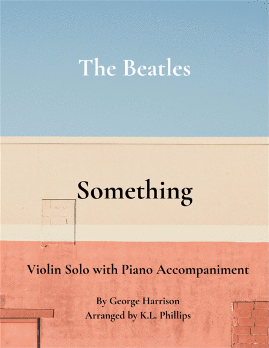 Something Violin Solo scores gallery preview page 1