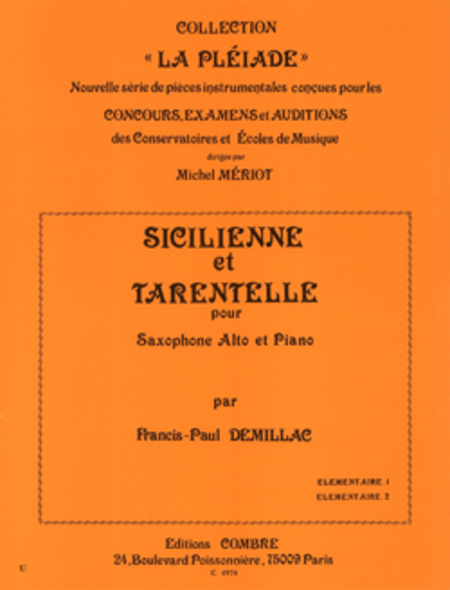 Sicilienne et tarentelle