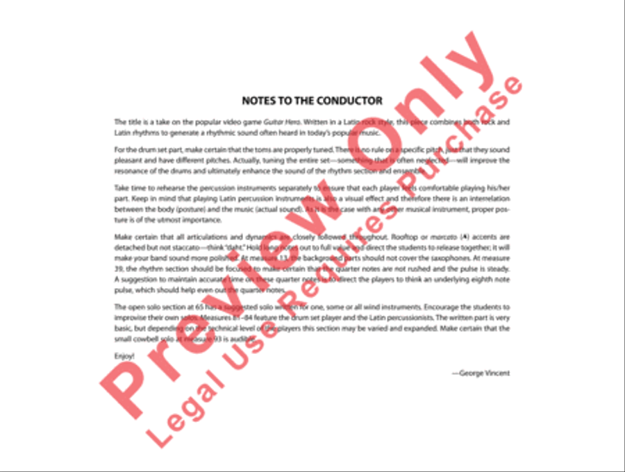 Jazz Hero Jazz Hero Jazz Ensemble scores gallery preview page 3