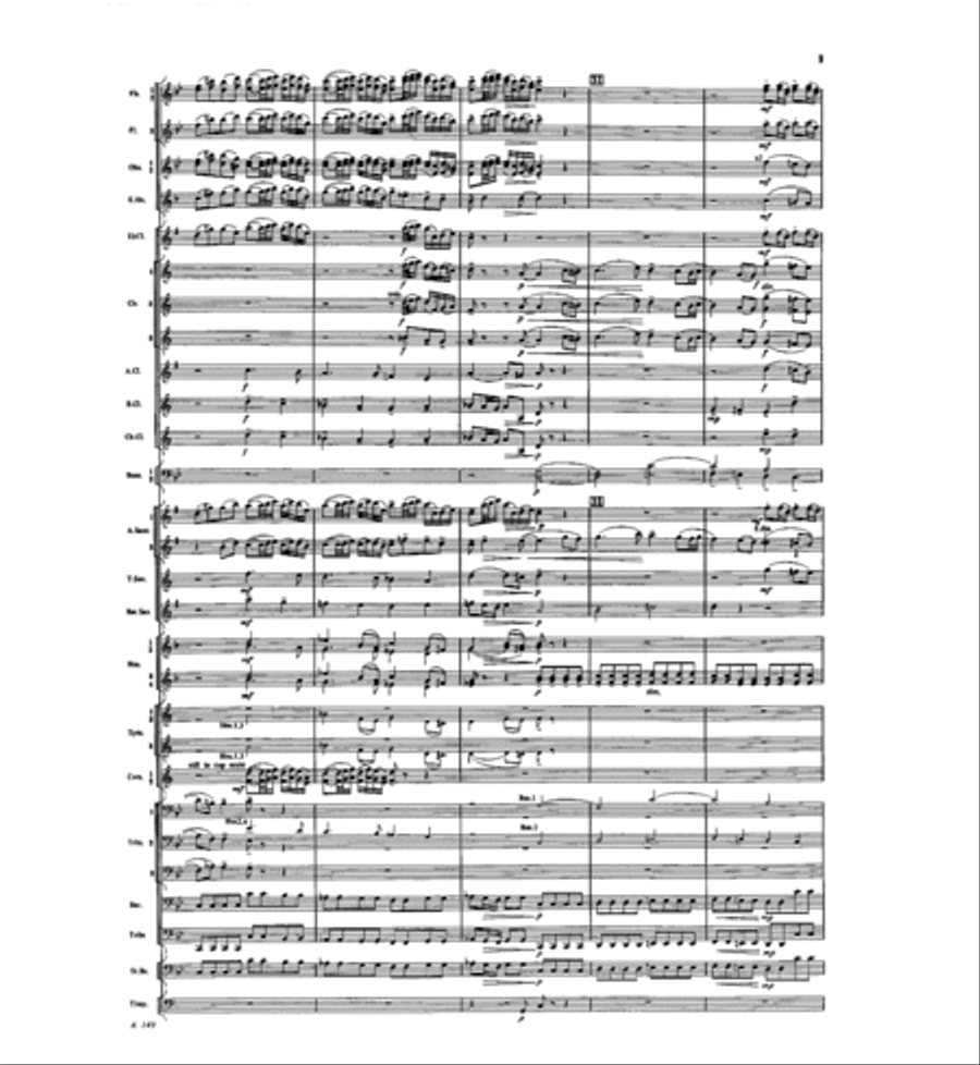 Sheep May Safely Graze Concert Band scores gallery preview page 7