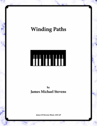 Book cover for Winding Paths - Piano Solo