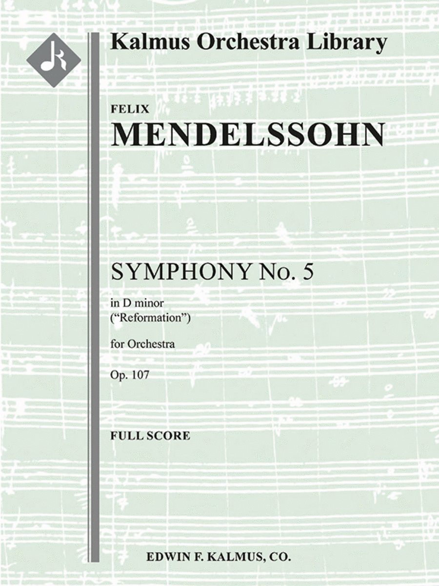 Symphony No. 5 in D, Op. 107: Reformation Chamber Orchestra scores gallery preview page 1