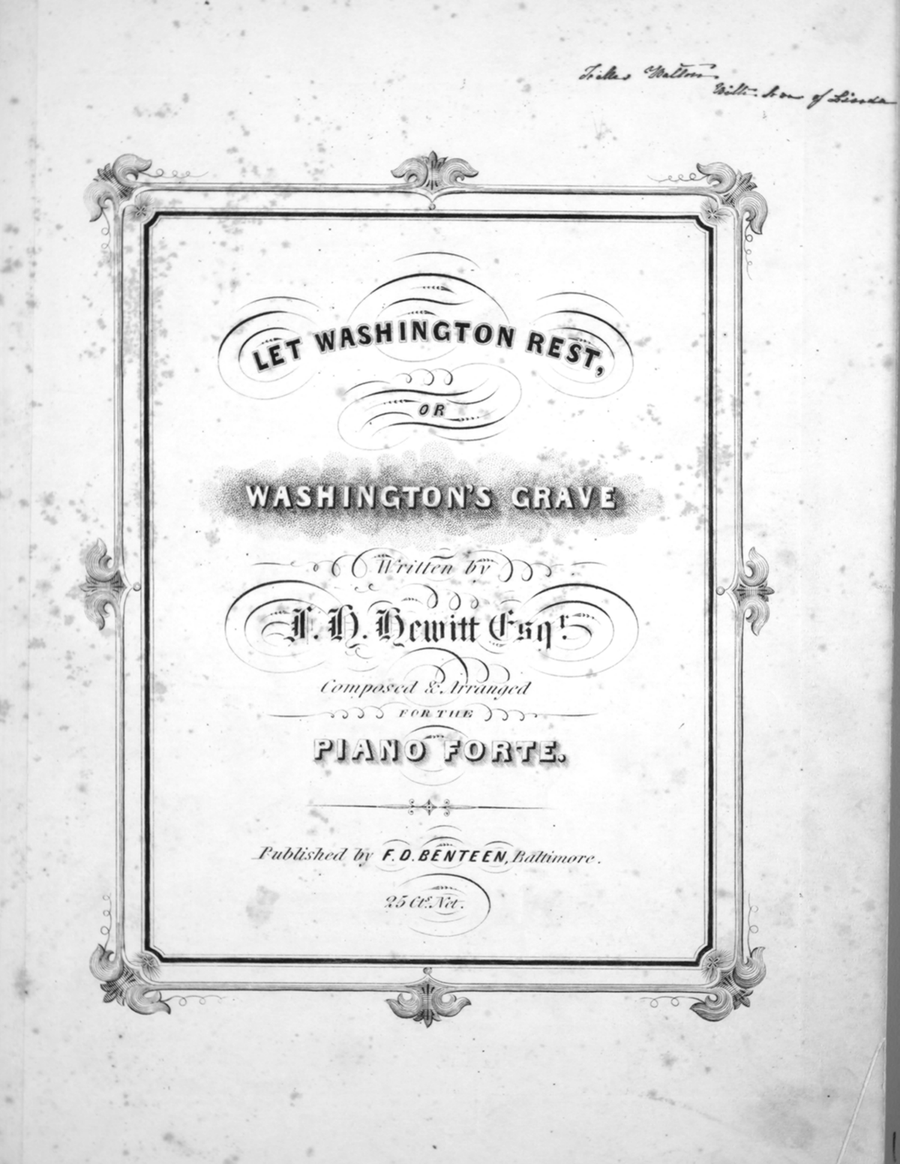 Let Washington Rest, or Washington's Grave