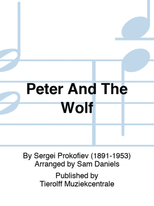 Book cover for Peter And The Wolf