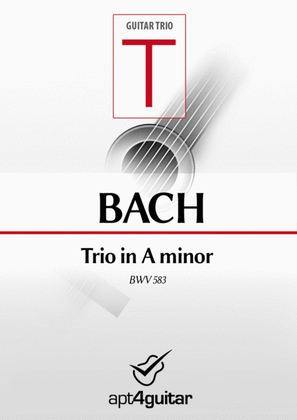 Book cover for Trio BWV 583
