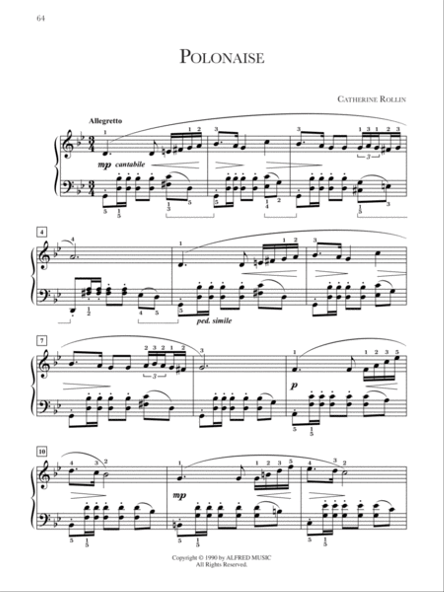 Spotlight on Styles Collection Piano Solo scores gallery preview page 8