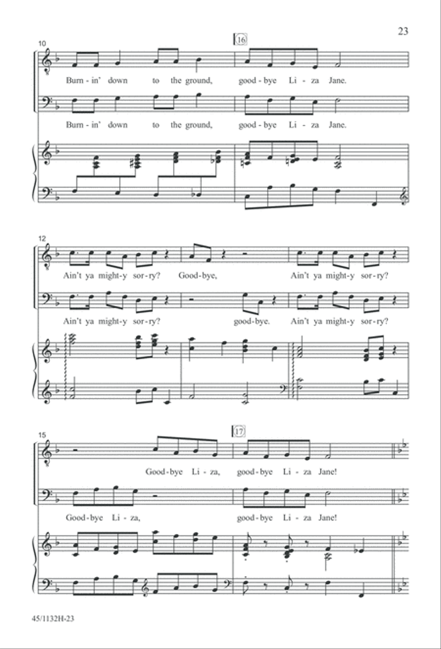 Singable Solutions for TB Choirs TB scores gallery preview page 23