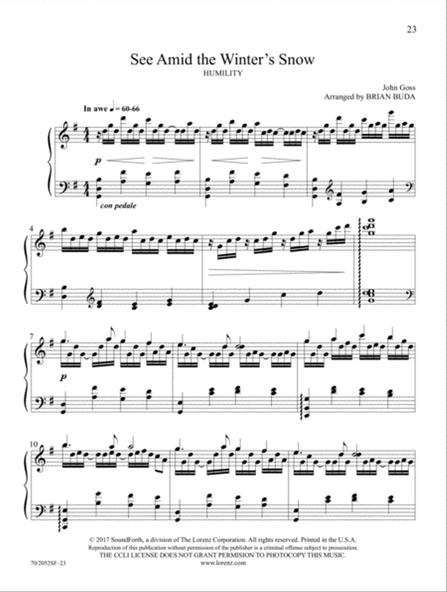The Day of Celebration The Day of Celebration Piano Solo scores gallery preview page 10