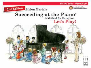 Book cover for Succeeding at the Piano, Recital Book - Preparatory (2nd Edition)