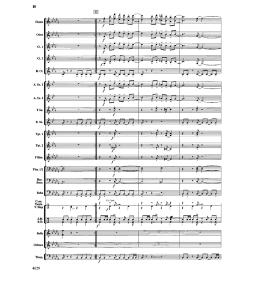 Sirocco Concert Band scores gallery preview page 11
