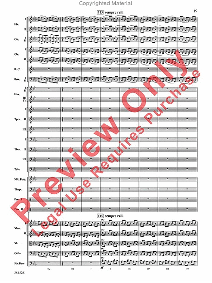 1812 Overture Full Orchestra scores gallery preview page 20