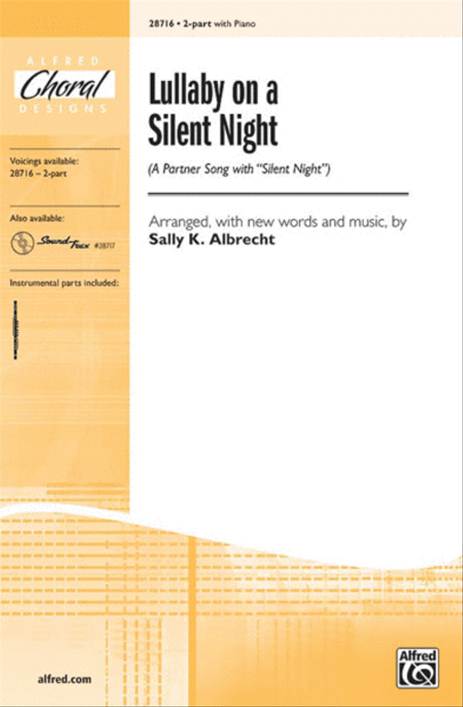 Lullaby on a Silent Night 2-Part scores gallery preview page 1