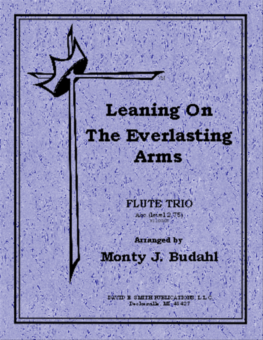 Leaning On The Everlasting Arms (acc) Flute scores gallery preview page 1