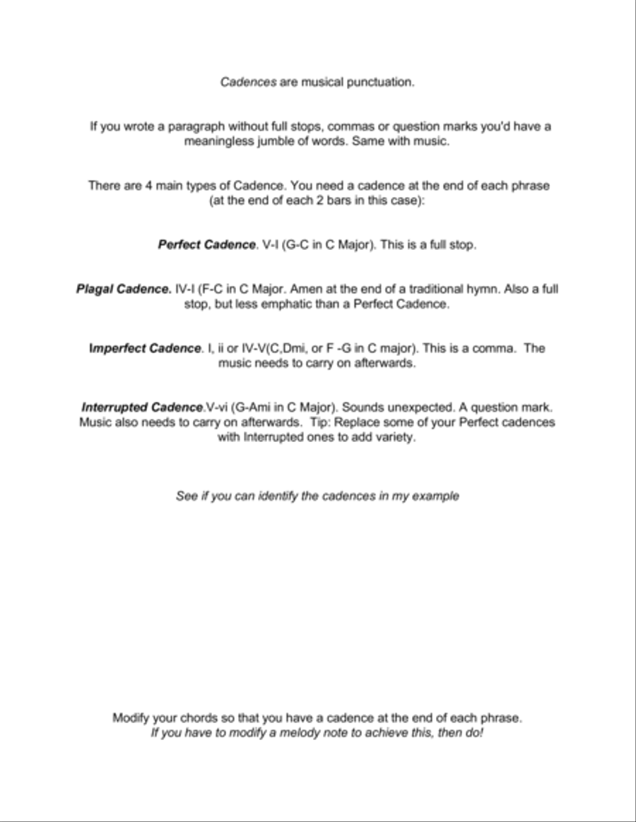 GCSE Music Composition Rescue Pack Small Ensemble scores gallery preview page 6