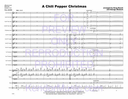 Chili Pepper Christmas, A (Full Score)