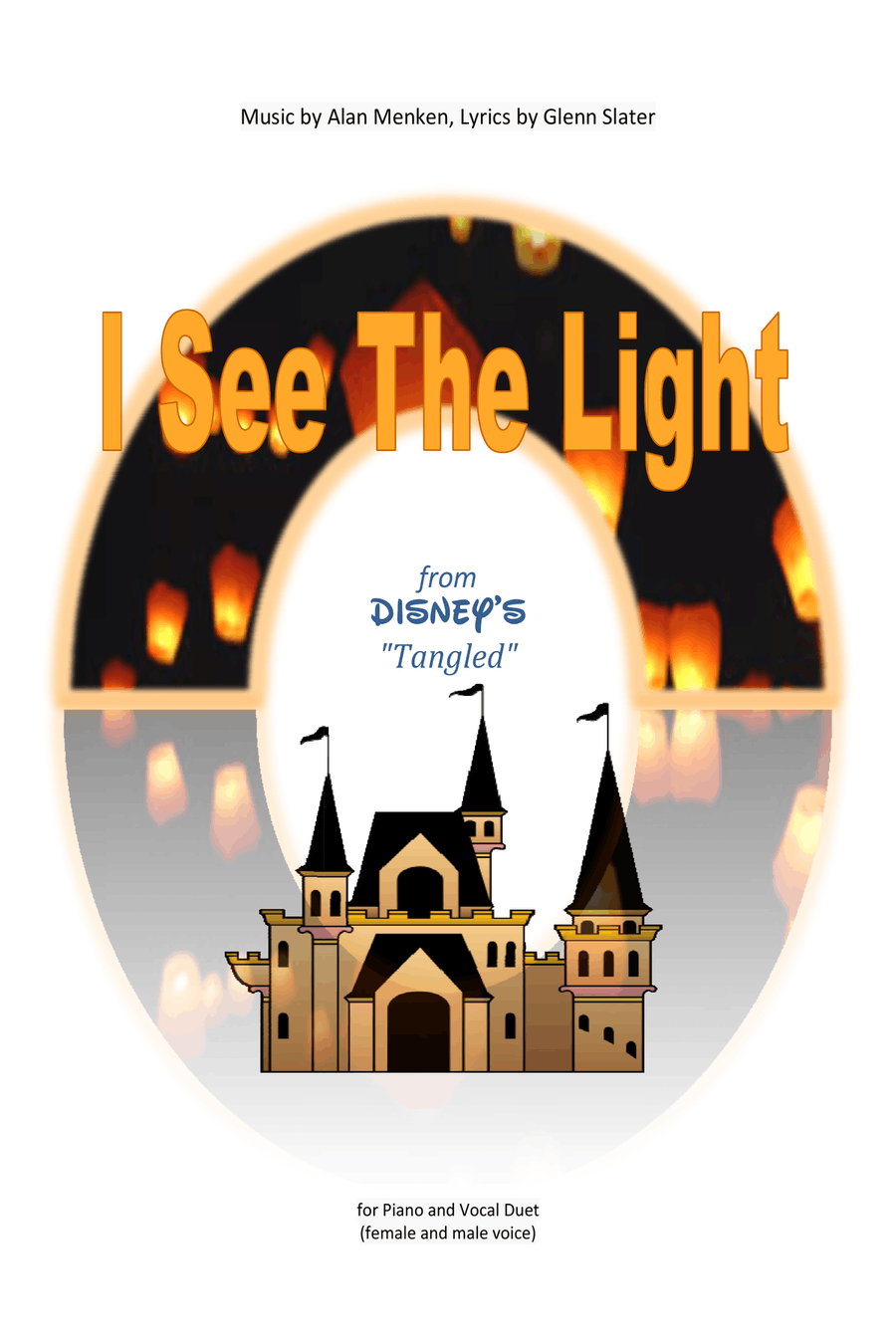I See The Light Piano scores gallery preview page 1