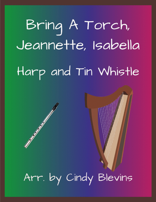 Book cover for Bring A Torch, Jeannette, Isabella, Harp and Tin Whistle (D)