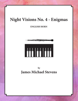 Night Visions No. 4 - Enigmas - English Horn & Piano