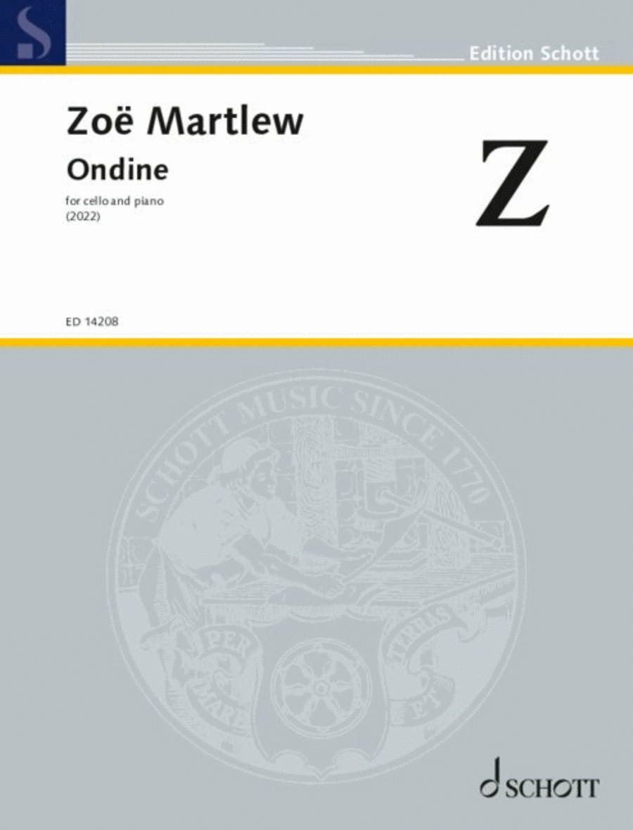 Ondine Piano Accompaniment scores gallery preview page 1