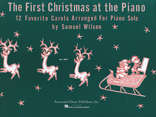 Book cover for 1st Christmas at the Piano
