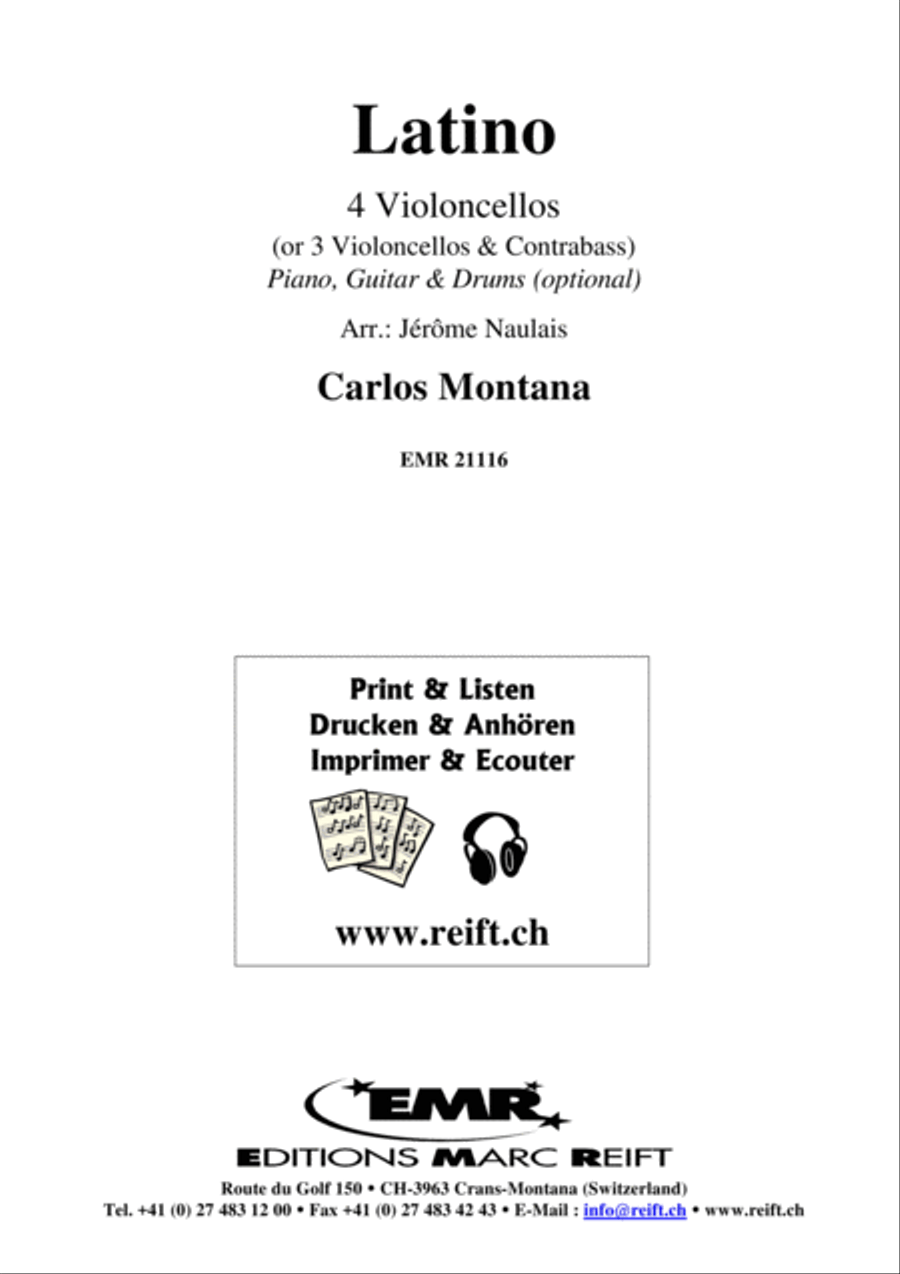 Latino Cello scores gallery preview page 2