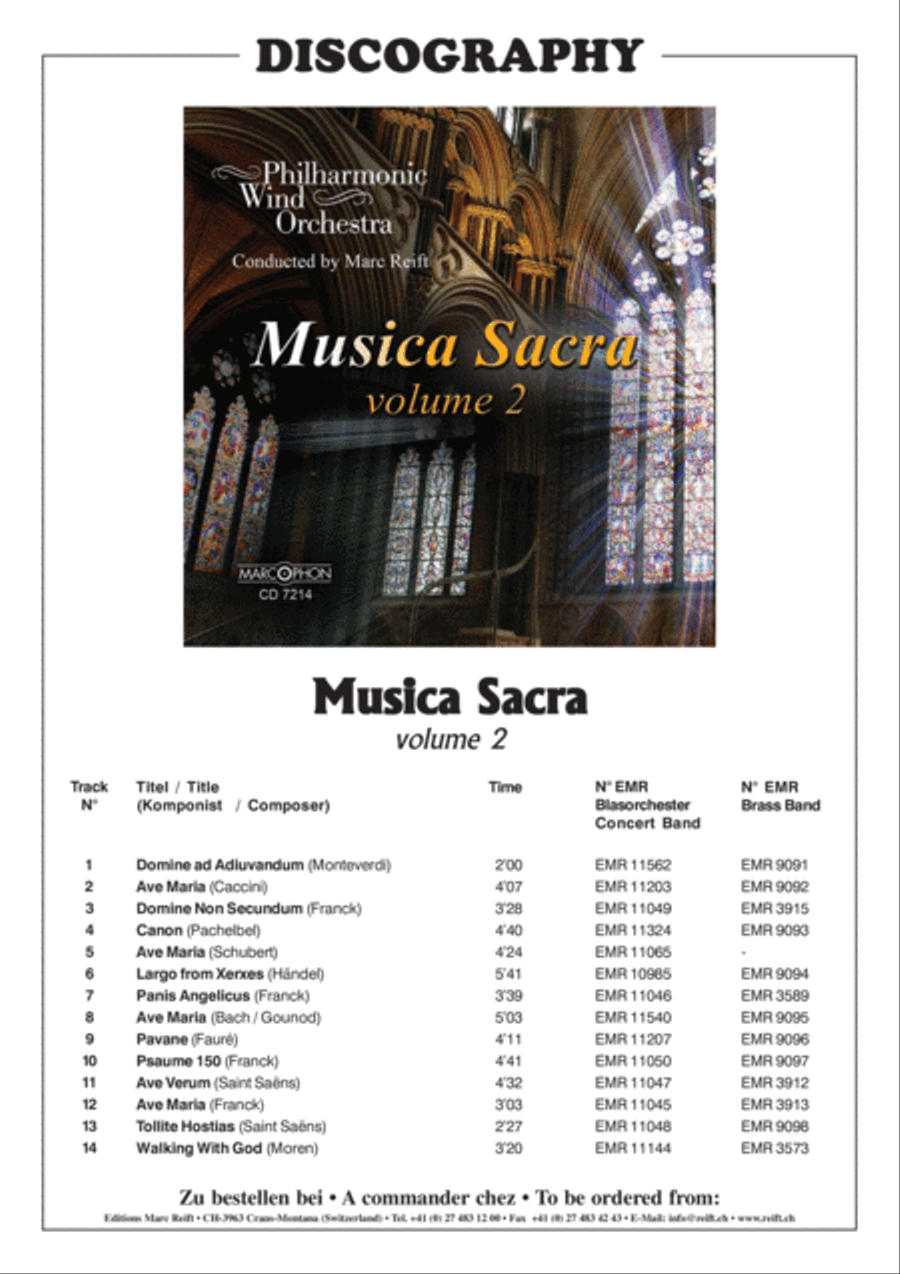 Ave Maria Brass Band scores gallery preview page 3