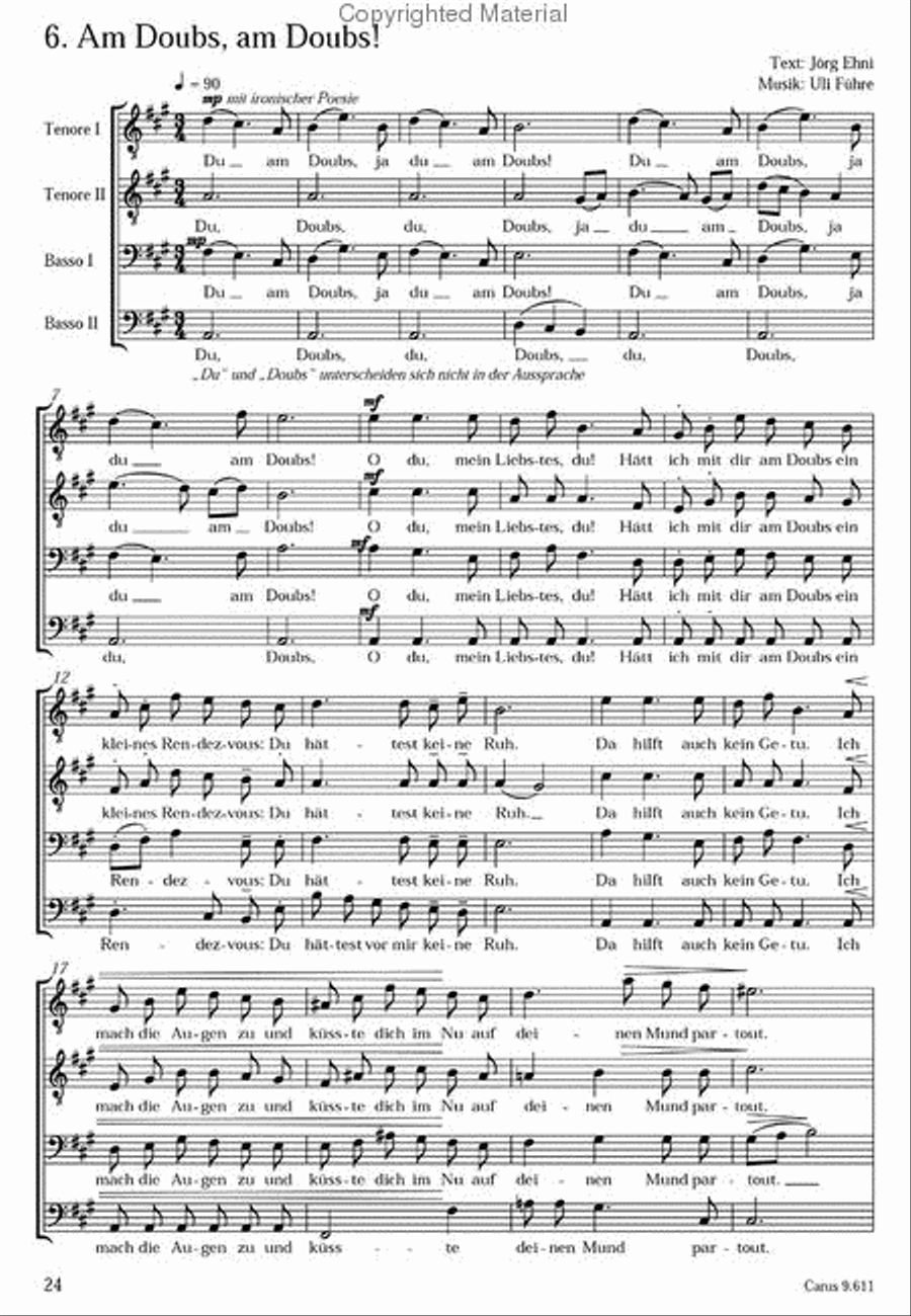 Der Manner-Boogie-Blues Der Manner-Boogie-Blues Collection / Songbook scores gallery preview page 7