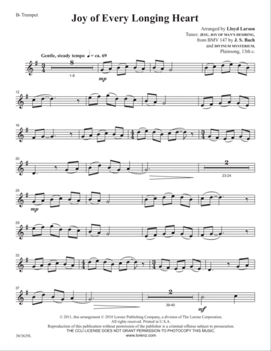 Trumpet Solos for Christmas Trumpet Solo scores gallery preview page 1