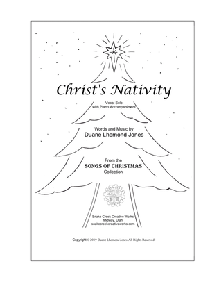 Christ's Nativity (Vocal Solo)