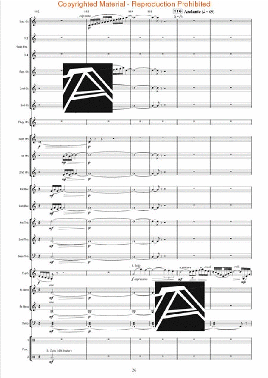 Surround Sound Brass Band scores gallery preview page 27