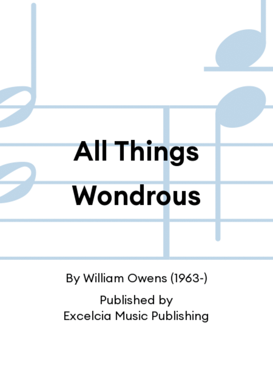 All Things Wondrous