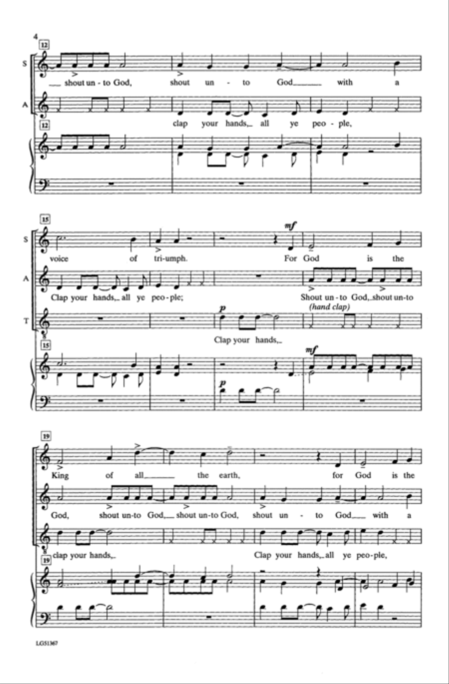 Sing Praises 4-Part scores gallery preview page 13