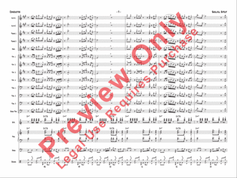 Soulful Strut Jazz Ensemble scores gallery preview page 10