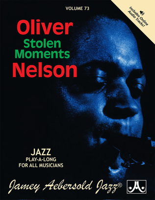 Book cover for Volume 73 - "Stolen Moments" Oliver Nelson Favorites