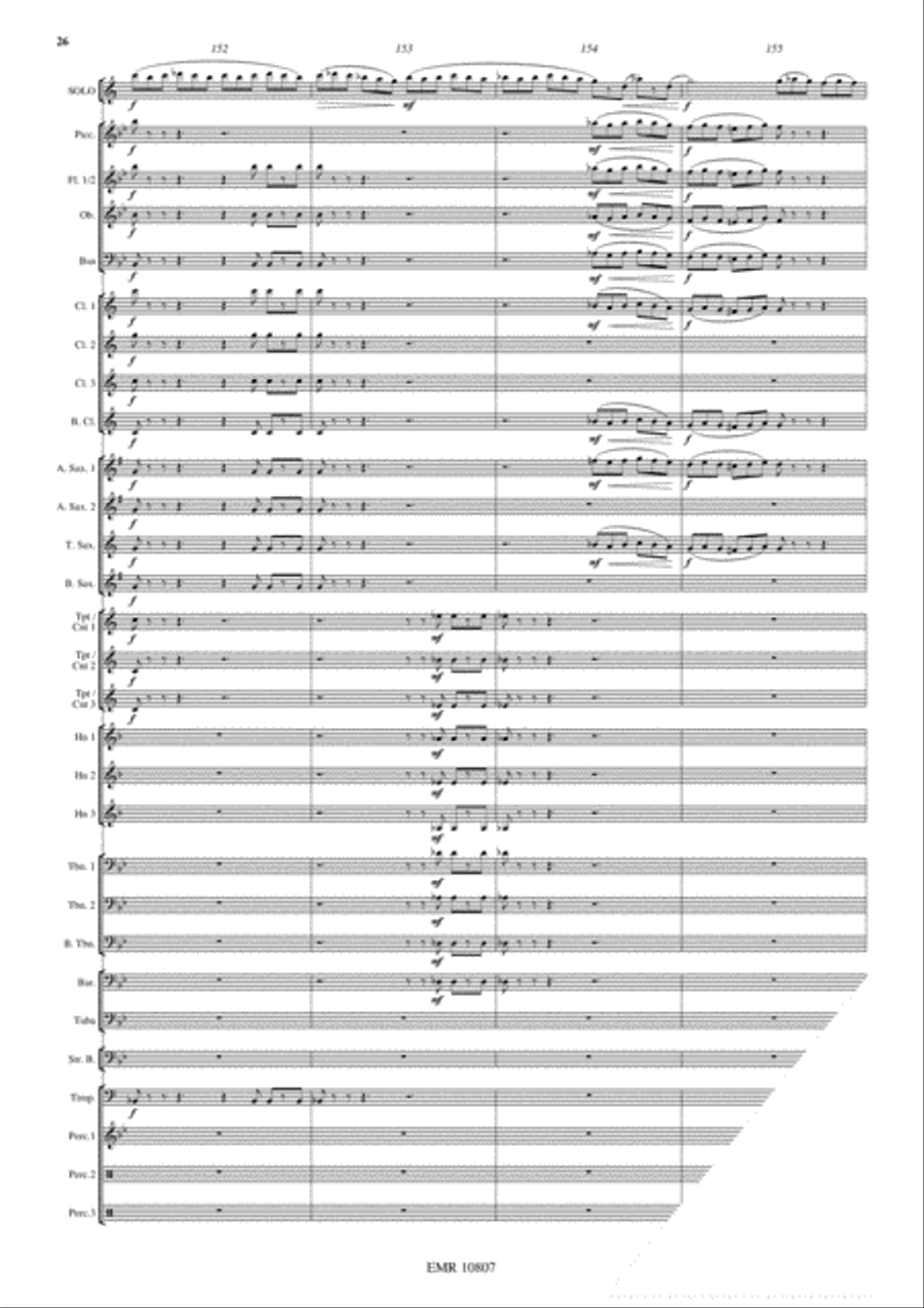Saltatio Diabolica Saltatio Diabolica Concert Band scores gallery preview page 27