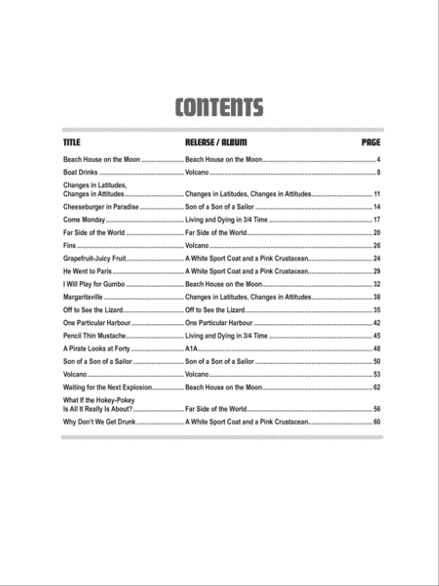 Uke 'An Play Jimmy Buffett Ukulele scores gallery preview page 2